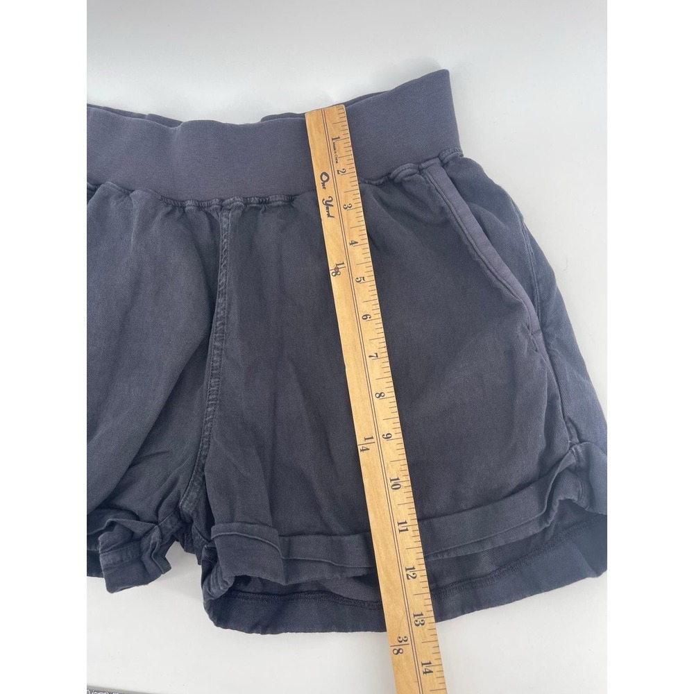Faherty Sweat Shorts Women Size S Navy Elastic Waist Casual Lounge Soft - Picture 6 of 6
